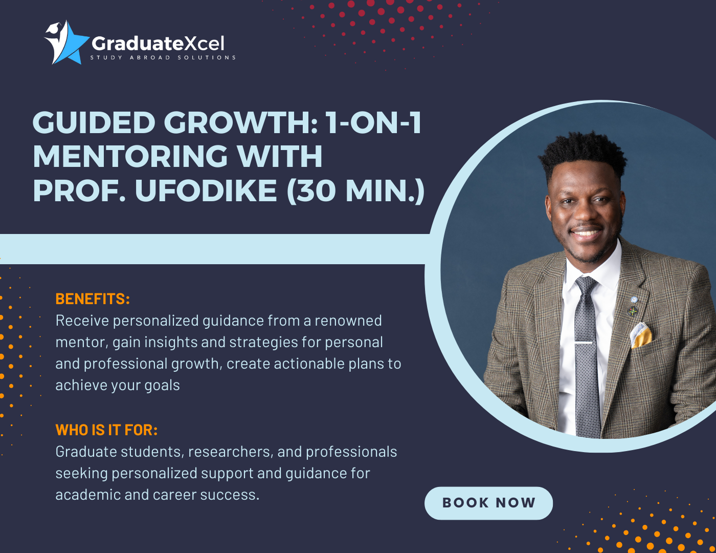 Guided Growth: 1-on-1 Mentoring with Prof Ufodike (30 min.)