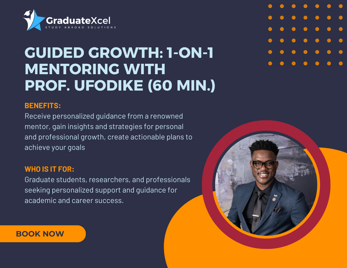 Guided Growth: 1-on-1 Mentoring with Prof. Ufodike (60 min.)