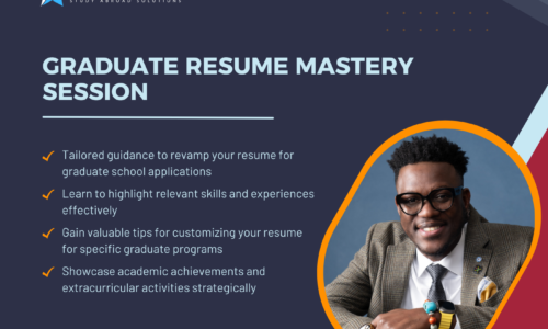 Graduate Resume Mastery Session